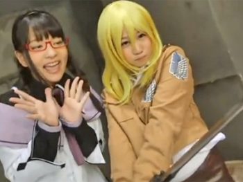 時間を止められ容赦なくオタク達にパコられるコスプレイヤーｗ巨乳美少女ロリコスプレ顔射乱交の...