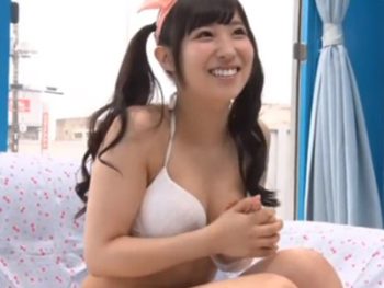 ぶりっ子ギャルな水着素人娘が童貞を自称する男優に激ピスされてアヘ顔イキｗ美少女ギャル水着中出しのアダルトエロ動画