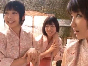 旅館で働いている痴女娘達に狙われてしまい抗えずにハーレムパコ→ザー汁枯渇美少女ぶっかけ乱交のアダルト動画