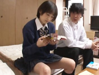 練習と頼み込み可愛い先輩に強引に素股して我慢出来ずに生ハメ中出し！女子校生美少女中出しのアダルトエロ動画