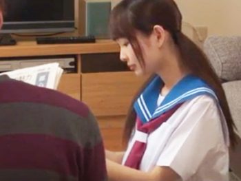 受験のために居候することになったぐうかわ姪っ子とラブラブSEXライフが始まる！！女子校生美少女ギャル痴女跡見しゅりのアダルトエロ動画