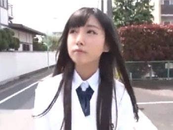 真面目な清楚美少女JKが通学路で拉致られて犯される‥女子校生美少女顔射レイプ新道ありさのエロ動画