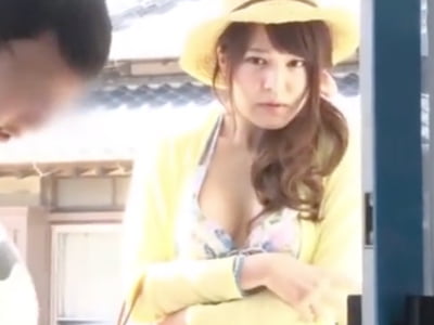 水着素人がMM号で無許可中出しされ涙目にｗ巨乳素人美少女水着中出しのアダルト動画