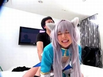 ルックス最強な神レイヤーが絶頂アクメ顔でイチャイチャオフパコ素人美少女ロリコスプレハメ撮り...