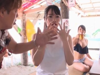 タイプストップ！時間が止まる時計を手に入れたブサイクが海の家で好き放題レイプ！素人水着レイプのエロ動画