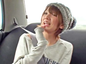 ヒッチハイクのお代は魅惑のエロテクでお支払い美少女フェラ手コキ希美まゆの無料ポルノ動画