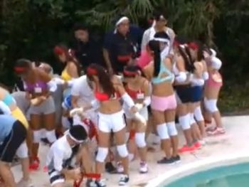 イキリたつ素人くんたちと名女優たちの大運動会！もちろん最後は決まって大乱交ｗ巨乳美少女お姉さん乱交のアダルト動画