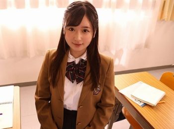 真面目そうなJKなのに…性に興味津々！学校でチンポ求めてくる転校生とラブラブパコ巨乳女子校生美少女桃尻かなめのアダルト動画
