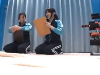 アスリート系素人二人組をMM号に連れ込み→発情させてフェラ頂きｗ素人お姉さんフェラのアダルトビデオ動画