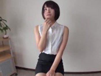 ボブが可愛いOLさんがいつもと違ったヘンタイPLAY巨乳素人OL3Pのエロ動画