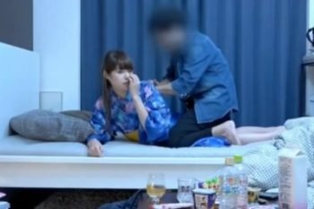 お祭り帰りにハメ撮り部屋に連れ込み！浴衣を脱がせながら盗撮パコに成功巨乳素人お姉さんコスプレ盗撮のアダルト動画