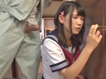 留守番中のJKを狙って中出しレイプを仕掛ける人間のクズ素人女子校生美少女中出しレイプのアダルトエロ動画