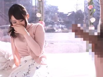 チンポに照れてるとこだけでヌけそうな神カワ人妻に中出し成功！素人お姉さん人妻中出しナンパのアダルトエロ動画