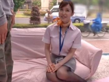 巨乳CAさんがMM号で童貞チンポを筆下ろし！巨乳素人お姉さん童貞のアダルトエロ動画