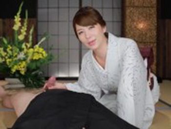 和服の熟女が完全主観で隠語を発しながらご主人さまにご奉仕巨乳のエロ動画