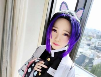 あまりにも綺麗すぎるレイヤー！鬼滅〇刃・胡蝶し〇ぶコスの美少女がアヘ顔全開オフパコ美少女コスプレハメ撮りのアダルト動画