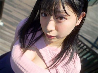 上目遣いが可愛らしいＨカップ美人女子大生がAVデビュー！天性のあざとさで男優を翻弄！巨乳美...