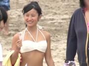 マッサージをされてその気になってしまった美少女に中出し！素人水着のアダルト動画