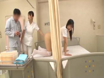 美人ナースが献身的セックス！美少女お姉さん看護婦ハメ撮りのアダルト動画