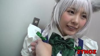 田舎レイヤーにプロカメラマンだと嘘ついてフェラを強要！素人美少女コスプレハメ撮りナンパのアダルト動画