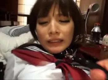 制服美少女JKがマジキチストーカーに拉致監禁されて中出しレイプされる…！巨乳女子校生ハメ撮りのアダルト動画