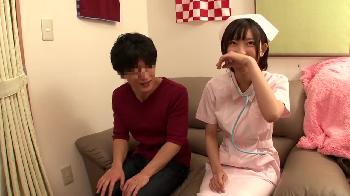 素人男性宅を訪問しチンポチェックして性欲処理しちゃう痴女ナース！巨乳コスプレ看護婦フェラ小...