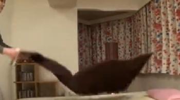 ちゃんと外に出して！とお願いされていたのに気持ち良すぎて中出ししたら激おこ！巨乳ギャルの無料AV動画